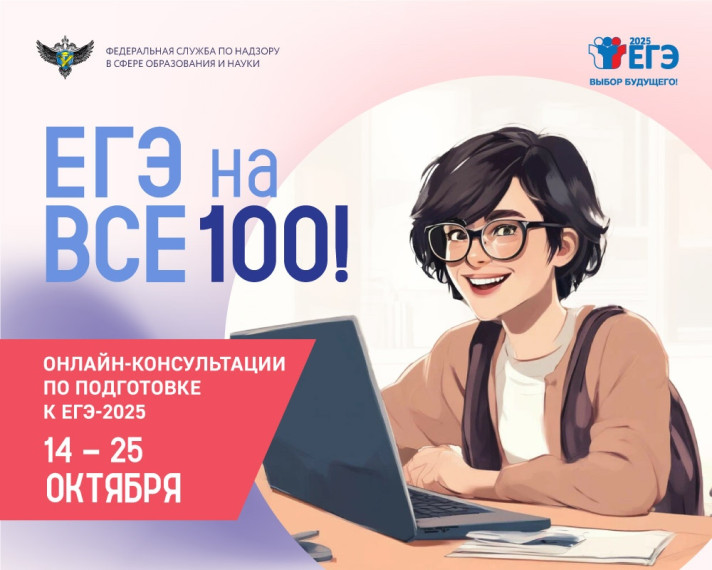 Консультации по подготовке к ЕГЭ «На все 100».